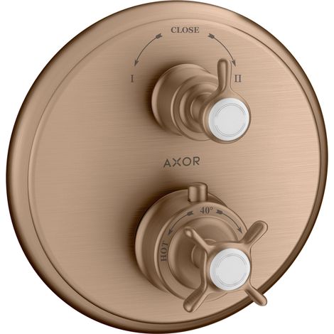 hansgrohe AXOR Montreux termostato empotrado con válvula de