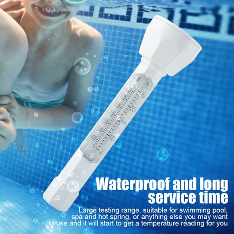 Thermomètre flottant pour piscine et spa, outil de mesure de la température de l'eau. (1/5)