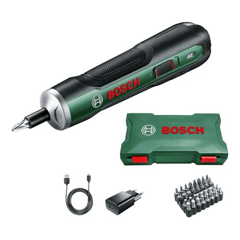 Avvitatore Bosch "Push&Drive" a Batteria Ricaricabile con valigetta e accessori (1/5)