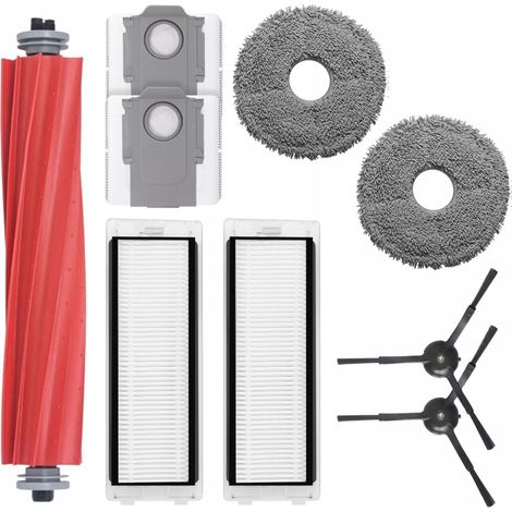 Zubehör für den RoboRock Q Revo Staubsauger: Filter, Wischmopps, Beutel, Bürsten, Schwarz (1/5)
