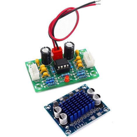 Deux mini modules d'amplificateurs opérationnels de préamplification, carte de tonalité de préamplification double canal NE5532 - 12-30 V et 8-26 V CC (1/5)