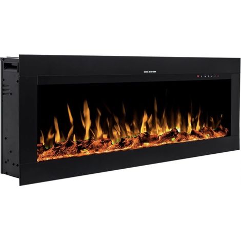 Cheminée électrique encastrable Ella 153cm - 1400/1600 W (1/5)