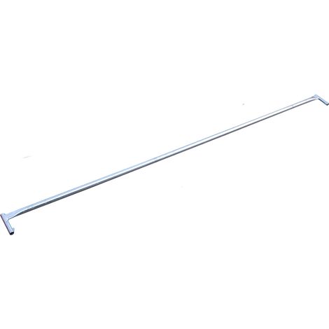 Echafaudages Stéphanois – Barre de lisse 3m – Accessoire pour échafaudage – Pour béton armé – Poids 6kg – Longueur 3m