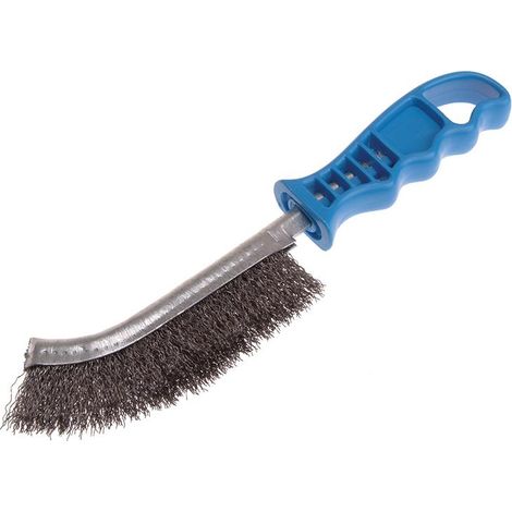 Lessmann 056.301 Universal Hand Brush 260mm x 28mm 0.35 Crimped Steel Wire LES056301 (1/3)