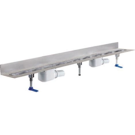 DALLMER caniveau de douche CeraLine W 1800mm, DN 50 hauteur