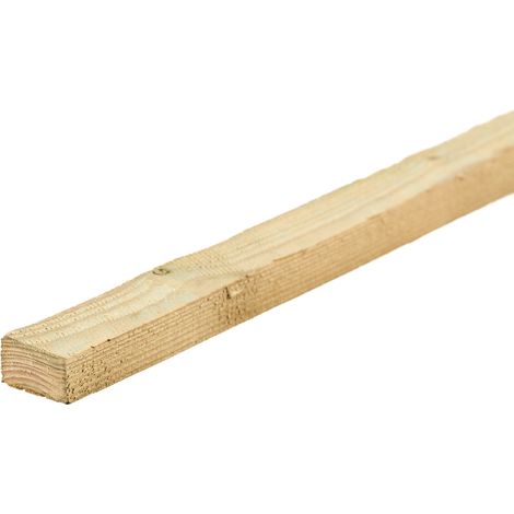 19mm x 38mm Sawn Treated Timber Batten (1.5" x 0.75") 4.8m