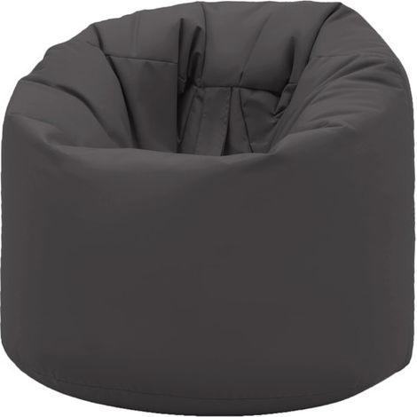 Ready Steady Bed - Gaming-Sitzsack für das Wohnzimmer, 80x70 cm wasserabweisend, großer Sitzsack für drinnen und draußen, ergonomisches Design zur Körperunterstützung - grau (1/5)