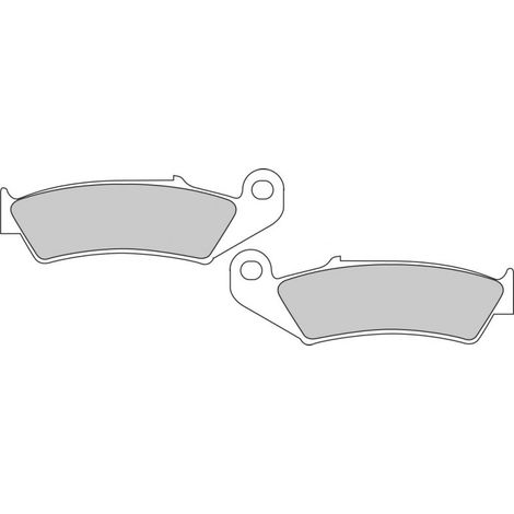Plaquette de frein Métal Fritté Sinter Grip Off Road - R90 (1/2)