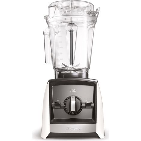 Vitamix Power Blender Ascent 2500i Interlock – Smart Blender mit 2-Liter-Rührschüssel – Weiß