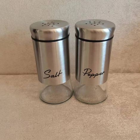 Saladier en verre avec couvercle étanche 2 pièces lot de 2 (1/4)