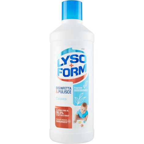 Lysoform Detersivo Pavimenti Classico 1100 ml - Disinfettante Universale (1/4)