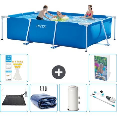 Rechteckiger Frame Pool - 300x200x75 cm - 7-teilig S78