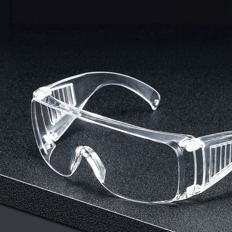 lunettes de protection pour hommes et femmes design élégant moderne polyvalent verres plastique résistants aux éclaboussures poussière vent sable pour travail protection au quotidien (1/3)