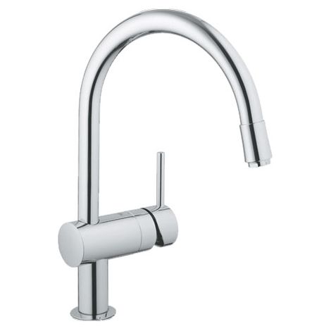 GROHE Minta Mitigeur monocommandé pour évier, portée 215mm, bec (1/3)