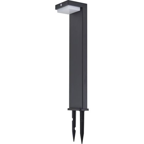 Solarleuchten "Eleazar" aus Aluminium dimmbar mit Bewegungsmelder von Lindby (1/5)