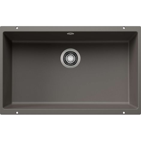Blanco Rotan 700 - Évier en silgranit, 73x46 cm, gris volcan 527330 (1/2)