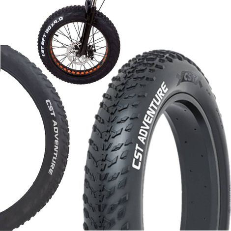 Pneu 20x4.0 CST adventure FAT bike CMT-07 à tringle rigide 100-406 60TPI (1/5)