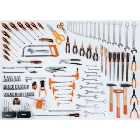 Beta 5957U-P Assortimento di utensili per impiego universale 133 Pz.
