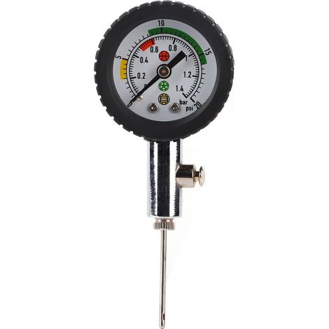 Manomètre de Pression Portable pour Ballons de Football, Basketball et Volleyball (1/5)