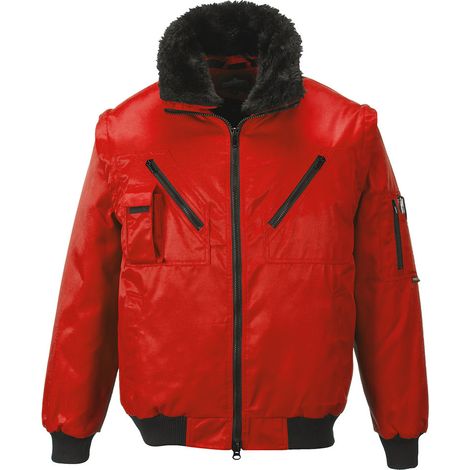 Blouson Pilot couleur : Rouge taille 4XL - PORTWEST