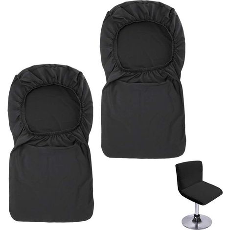 Coprisedia elasticizzato per sgabello da bar – 100% poliestere – Dimensioni 35-45 cm – Resistente agli animali domestici – Set da 2 (1/5)
