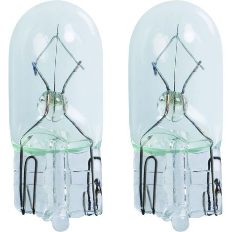 TrendLine Glassockellampe 12V 5W Glüh Lampe Birne W2, 1x9,5d Glassockel (1/2)