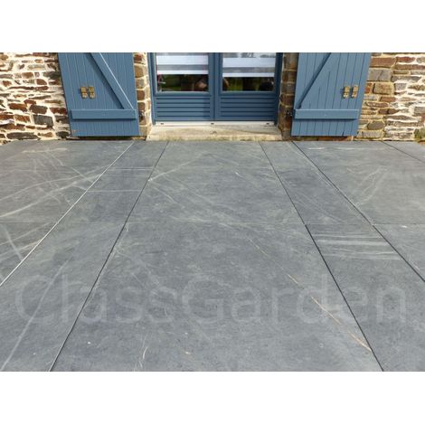 TERRASSE ARDOISE 100x30 - 20 M² - 68 dalles