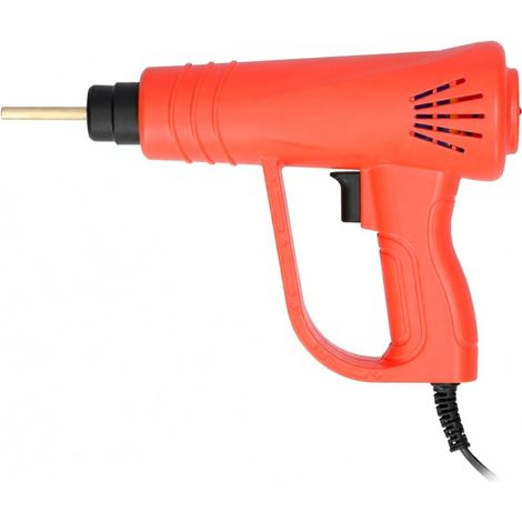 Kit de réparation de fissures de panneaux, machine de soudage plastique portable 70 W, agrafeuse thermique, outil de réparation de trous dans le plastique, avec 4 boîtes d'agrafes. (1/5)