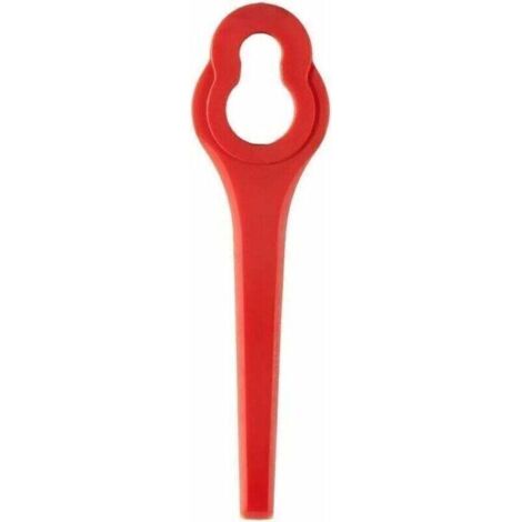 Lot de 50 lames pour coupe-bordure Ferrex Aldi 20V – Lames en PA6 pour herbes et broussailles – Longueur 95mm