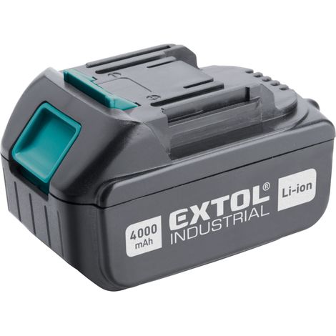 Batteria EXTOL INDUSTRIAL 18V, Li-ion, 4000mAh 8791115B