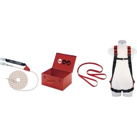Set anticaduta MAS EN361, EN353-2, EN354+795 Cl.B - 41018