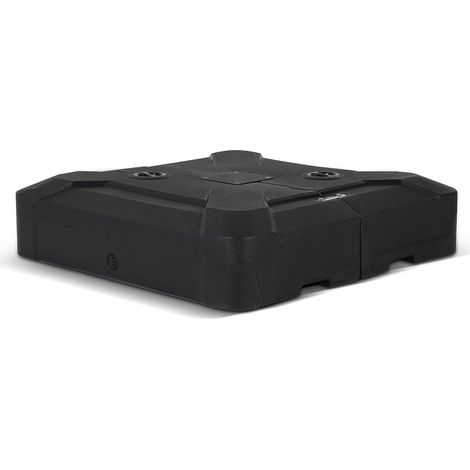 Pied de Parasol Lourd Supportant 150 KG, Solide et Stable Il comprend base en croix, Pour parasol déporté à double toit : 3,3 × 3,3 m, 3,65 × 3,65 m, 2,7 × 3,65 m, 3 × 3,65 m, 3 × 4 m (1/5)