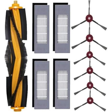 Filtre Pour Aspirateur Robot - Compatible Avec Yeedi Vac Max Vac 2Pro Station Vac - Remplacement Standard - Lot De 4 (1/4)