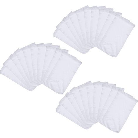Lot de 30 housses de filtre pour skimmer de piscine, destinées à filtrer les feuilles et autres débris et à protéger le panier du skimmer. (1/5)