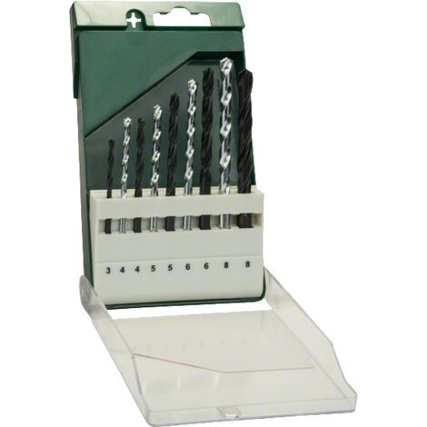 Set de forets bosch 9 pièces acier métal béton (1/2)