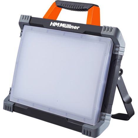 HM Müllner LED Arbeitsleuchte Lampe 9200 lm 80 W mit 2 Steckdosen L520-W80 (1/2)