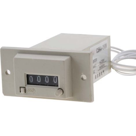 Compteur électromagnétique à 4 chiffres CSK4-YKW AC 220 V (01) (1/5)