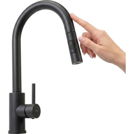 Grifo De Cocina Rea Fresh Touch Black (1/5)
