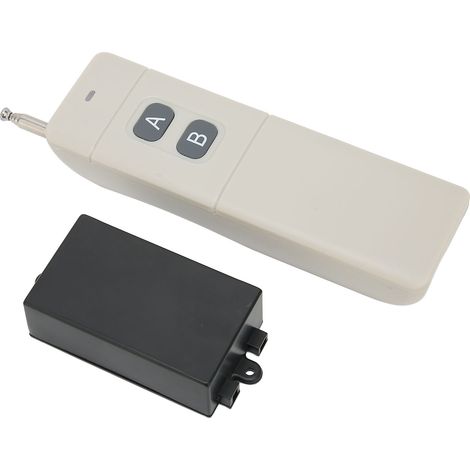 12V DC 1-Kanal 10A Funkfernbedienung mit Schalter für Beleuchtung, Fernseher, Motor, Ventilator, Kamera (1/5)
