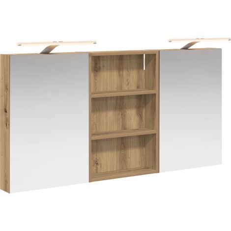 Maison Exclusive - Badezimmerschrank-Set 3 pcs 120 x 10,5 x 60,5