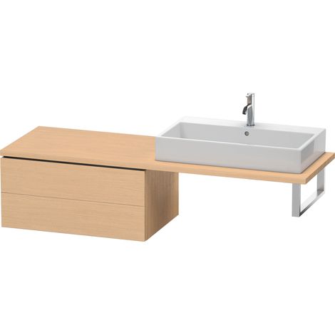 Duravit L-Cube Meuble bas pour console, 2 tiroirs, 820x400x547mm,