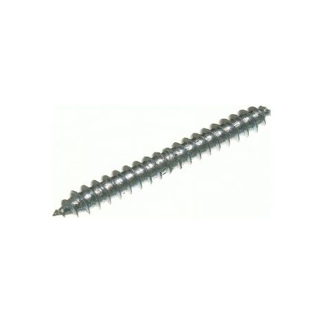 Lot de 100 vis à cheville en acier BZP 5,1 cm x 3/16"