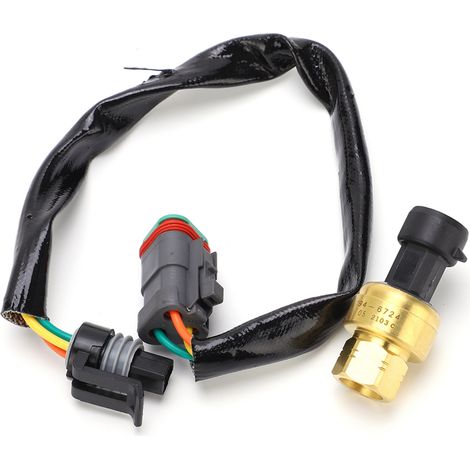 Capteur de pression d'huile, transmetteur, transducteur, commutateur avec connecteur pour machine 194-6724 (1/5)