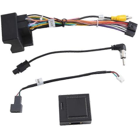 Adaptateur de câble automobile avec décodeur CANBUS, boîtier de commande et faisceau de câblage Quadlock 16 broches pour Mercedes-Benz Classe C 3008/307 (2008-307) SZRH AC (1/5)