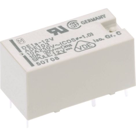 Panasonic DE2A12 Relè per PCB 12 V/DC 8 A 2 NA 1 pz. (1/4)