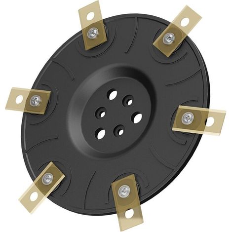 Trennscheibe kompatibel mit Worx Landroid M500, M700, WR167E, WR141E und Vision M600. Hochwertige Trennscheibe mit Sechskant-Adapter. Lieferung inklusive sechs Trennscheiben.