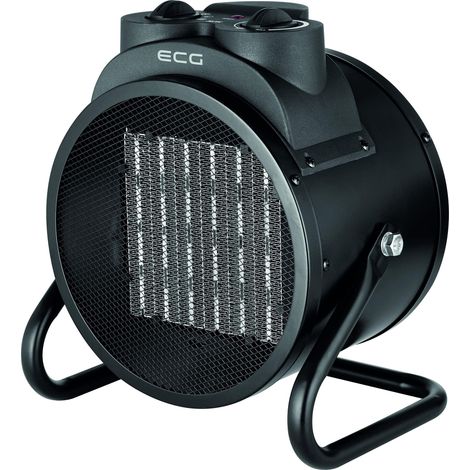 ECG HH 3010 Riscaldatore Ventilatore Bianco Compatto e Potente (1/3)