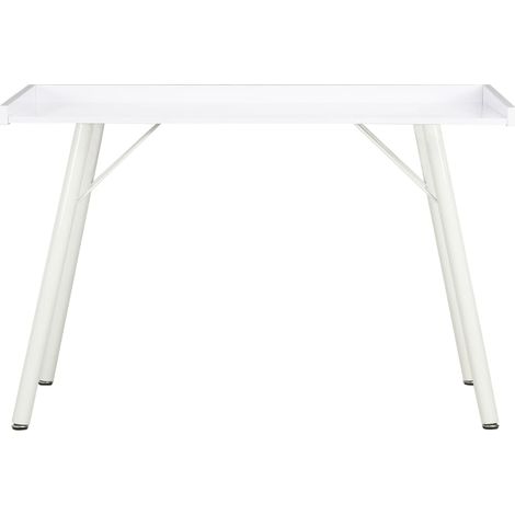 Maison Exclusive - Schreibtisch Weiß 90×50×79 cm