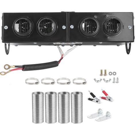 Automatische Fahrzeugheizung und -enteisung, 4-Loch-Heizlüfter, 12 V, 800 W