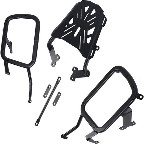Support de Montage Latéral pour Moto CB400X CB500X, Structure Stable, Support de Sacoche Supérieure, Porte-Bagages en Acier au Carbone pour Rangement Supplémentaire, Support (1/4)